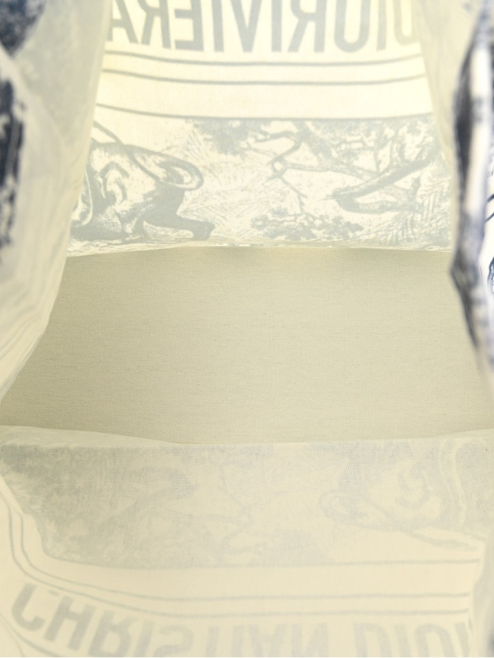 Christian Dior Cosmetics Canvas Tote Bag - Picture 6 of 6